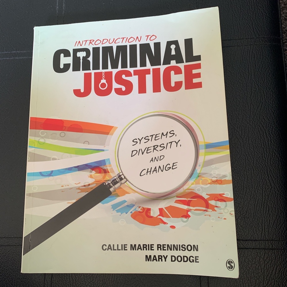Intro to criminal justice textbook